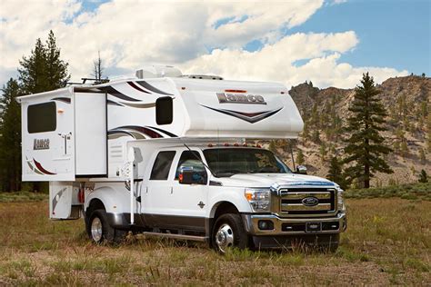 Lance campers - Industry heavyweight, Lance Camper, sells more truck campers than any other company on the planet, so it’s no surprise that this camper made the cut. The company’s flagship model is the Lance 1172, a long-bed double-slide out truck camper. With a wet weight of 4,628, you’ll need a one-ton dual rear wheel truck to haul this hotel …
